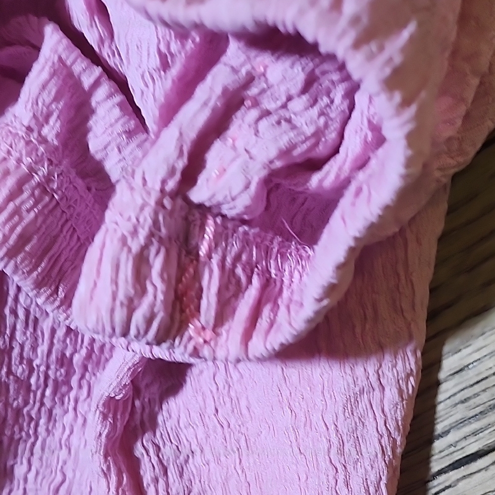 Adorable Pink Ruffle Kids Matching Set - Picture 4 of 8